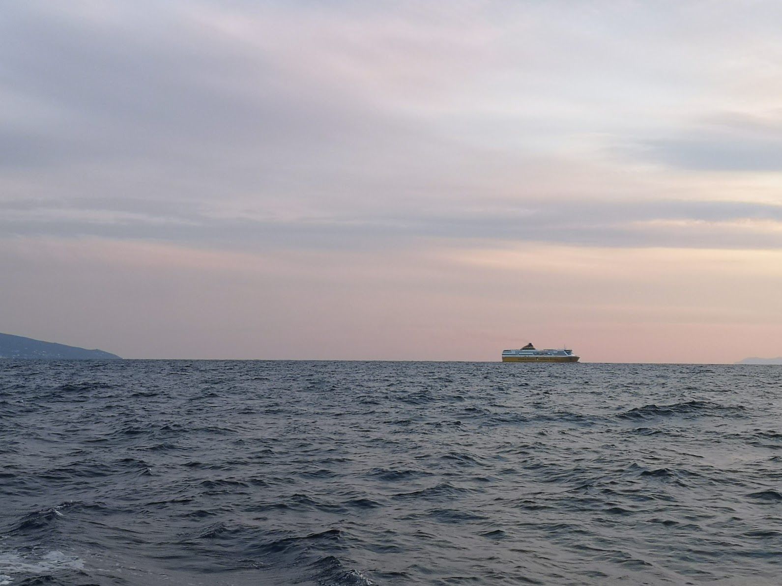 En chemin vers la Corse